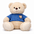 Мишка в свитере 25-30 см арт.84257